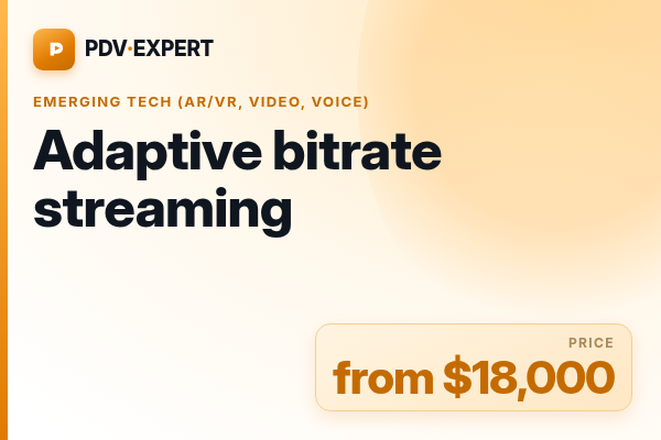 Adaptive bitrate streaming