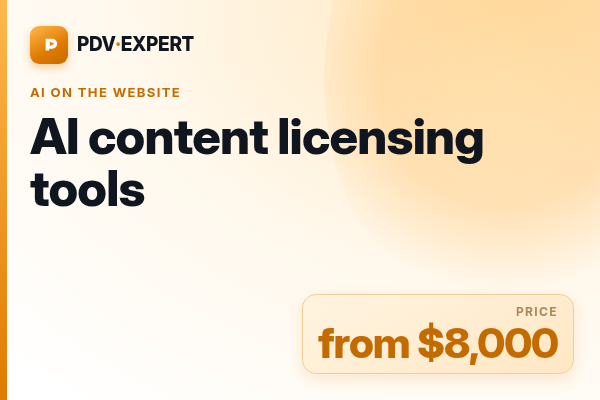 AI content licensing tools
