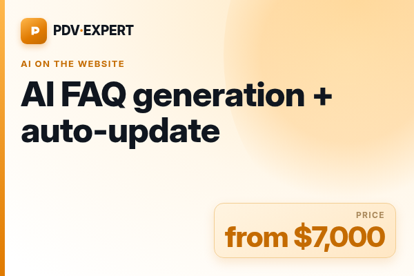 AI FAQ generation + auto-update