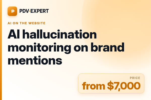AI hallucination monitoring on brand mentions