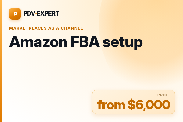 Amazon FBA setup