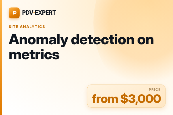 Anomaly detection on metrics
