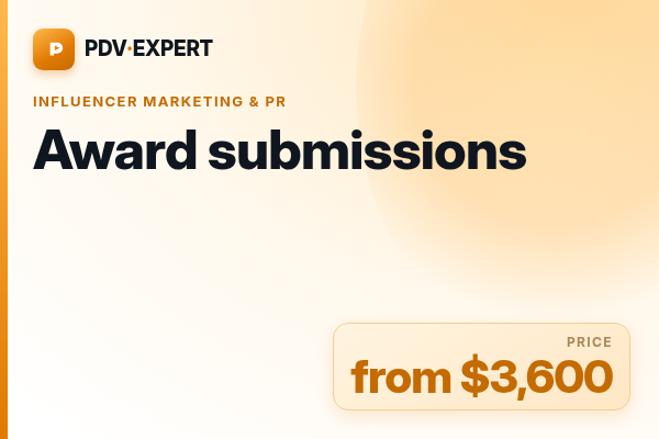 Award submissions