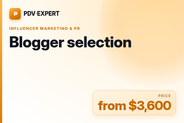 Blogger selection