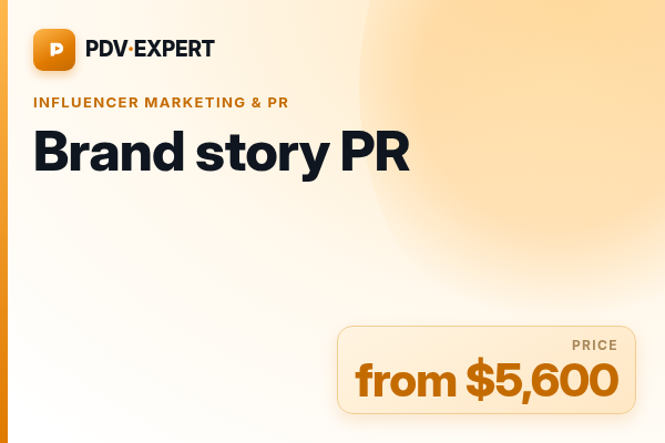 Brand story PR