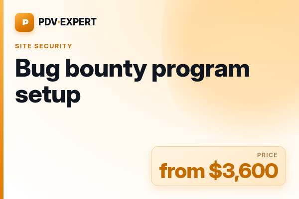 Bug bounty program setup