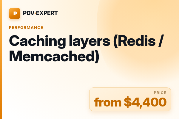 Caching layers (Redis / Memcached)