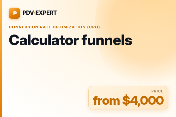 Calculator funnels