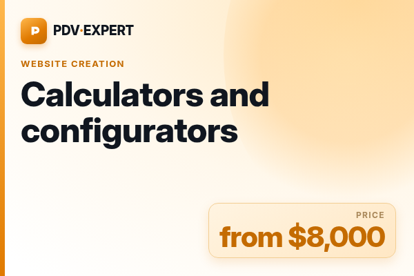 Calculators and configurators