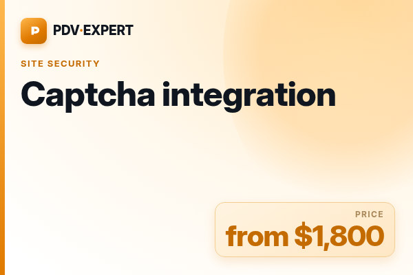 Captcha integration
