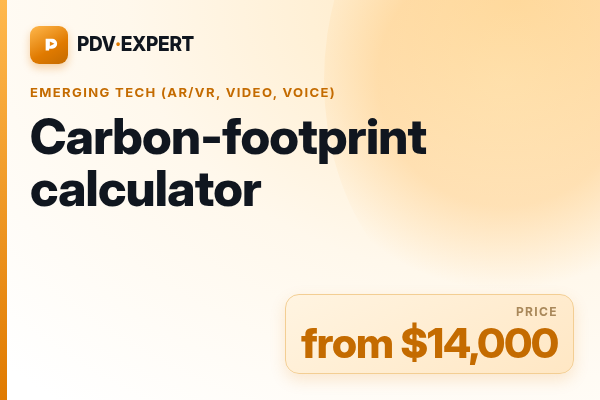 Carbon-footprint calculator