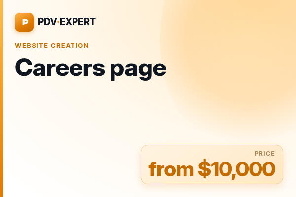 Careers page