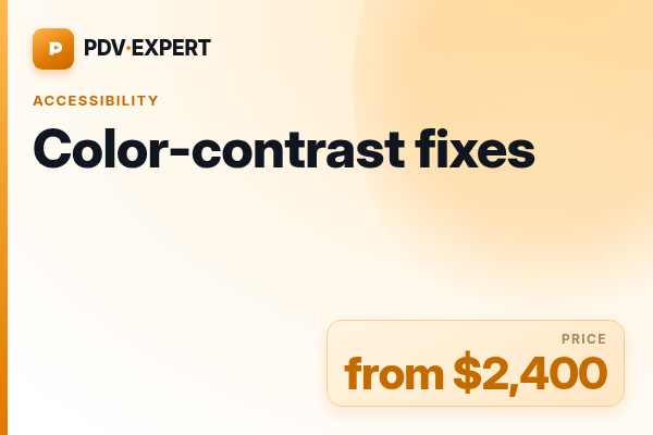 Color-contrast fixes
