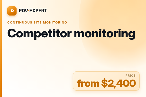 Competitor monitoring
