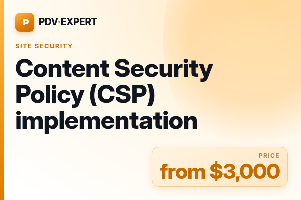 Content Security Policy (CSP) implementation