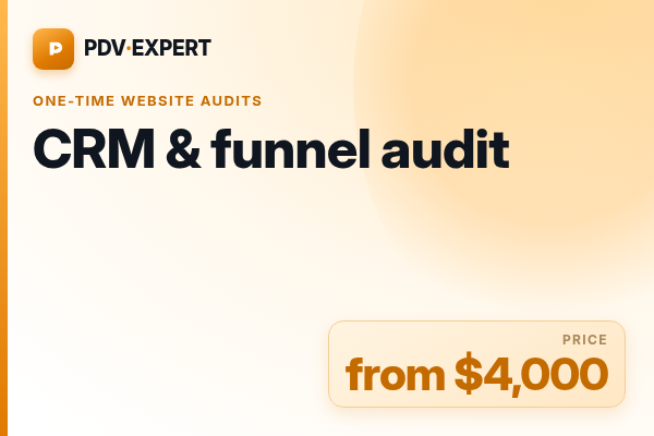 CRM & funnel audit