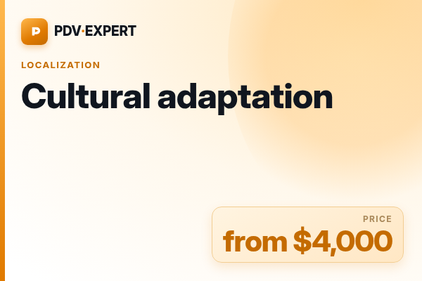 Cultural adaptation