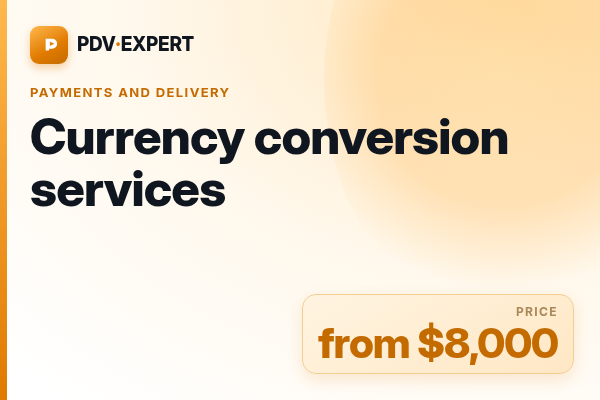 Currency conversion services
