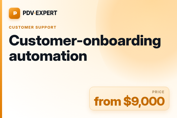 Customer-onboarding automation