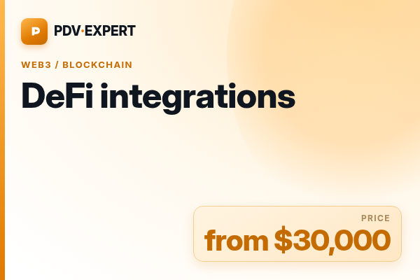 DeFi integrations