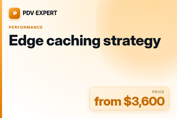 Edge caching strategy