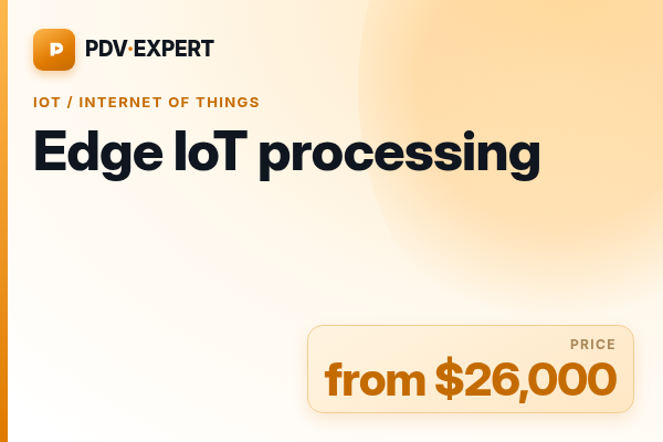 Edge IoT processing