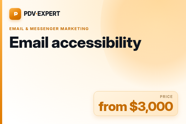 Email accessibility