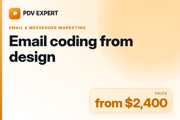 Email coding from design