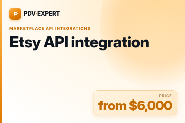 Etsy API integration