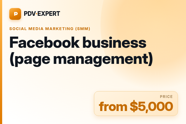 Facebook business (page management)