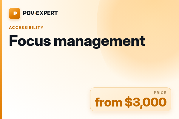Focus management