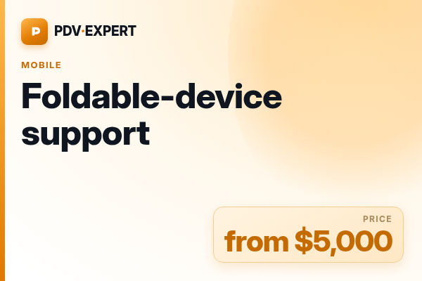 Foldable-device support
