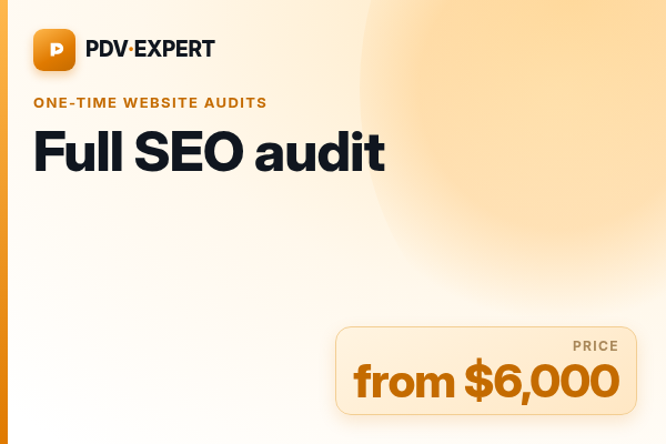 Full SEO audit