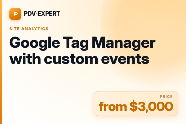 Google Tag Manager with custom events