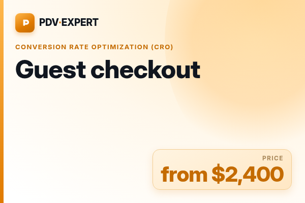 Guest checkout