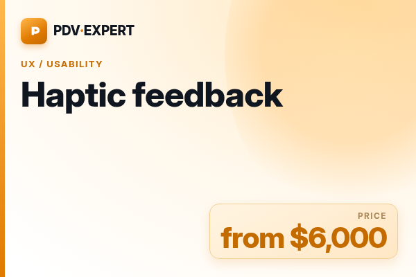 Haptic feedback