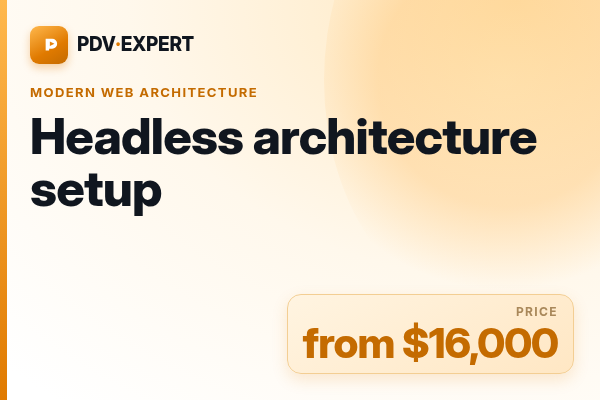 Headless architecture setup