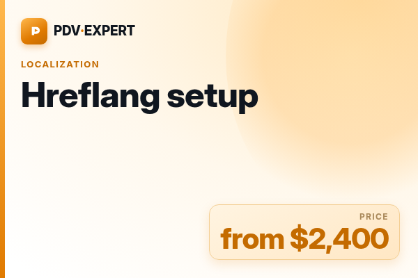 Hreflang setup