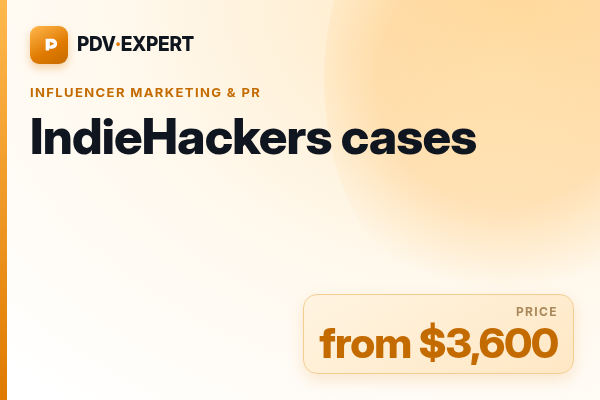 IndieHackers cases