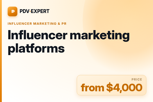 Influencer marketing platforms