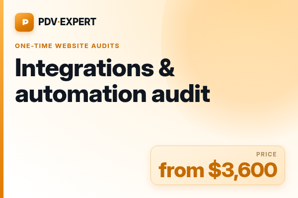 Integrations & automation audit