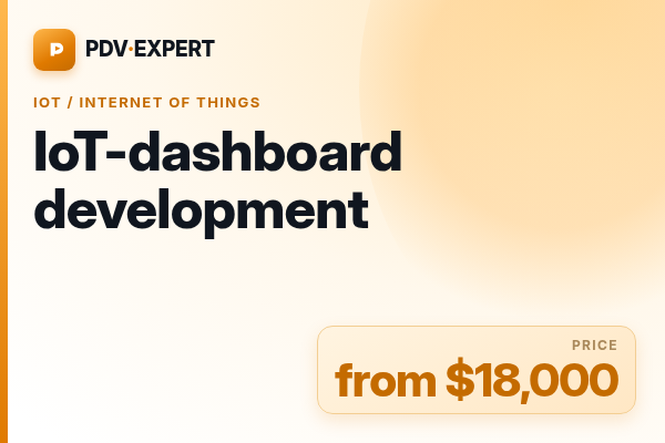 IoT-dashboard development