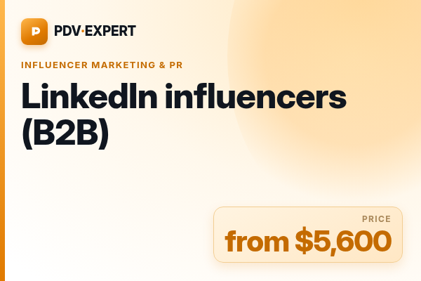 LinkedIn influencers (B2B)