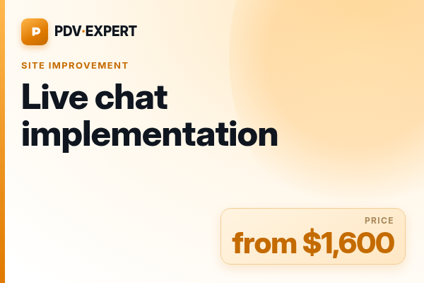 Live chat implementation