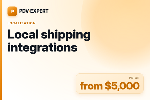 Local shipping integrations