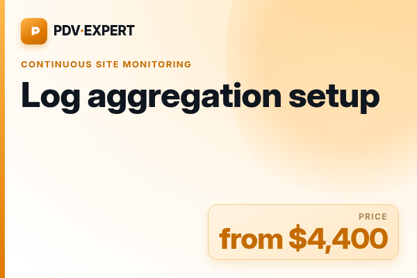 Log aggregation setup