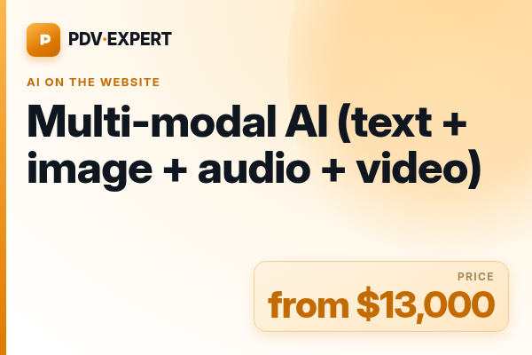 Multi-modal AI (text + image + audio + video)