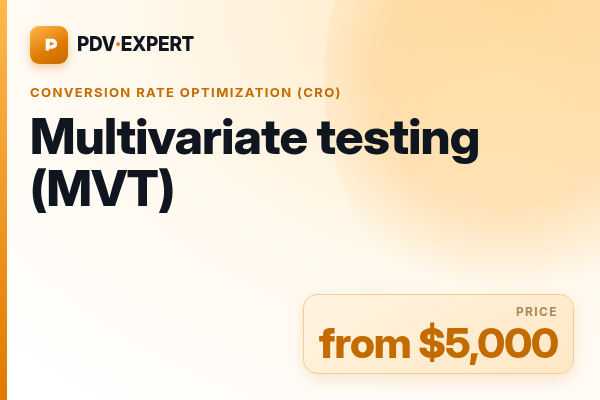 Multivariate testing (MVT)