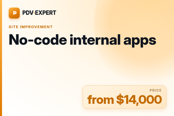 No-code internal apps