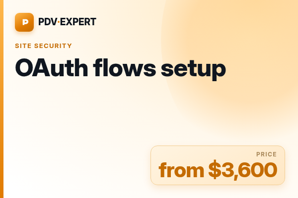 OAuth flows setup